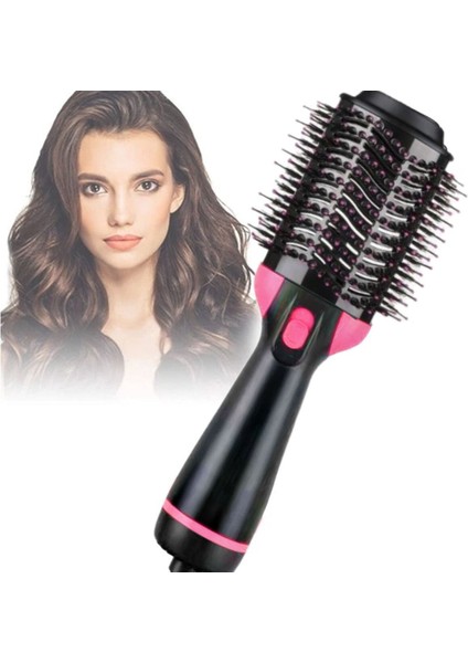 2200W Çok Fonksiyonlu Saç Şekillendirme ve Düzleştirme Fön Tarağı Siyah modelleri