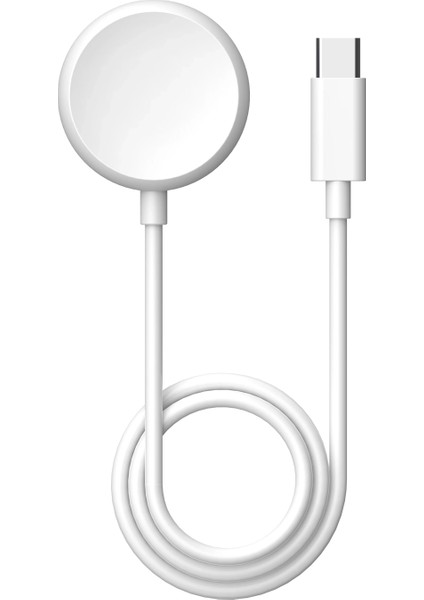 Apple Watch 11 42MM ve 46MM ile Uyumlu Type-C Manyetik Şarj Kablosu 1 Metre - FC017