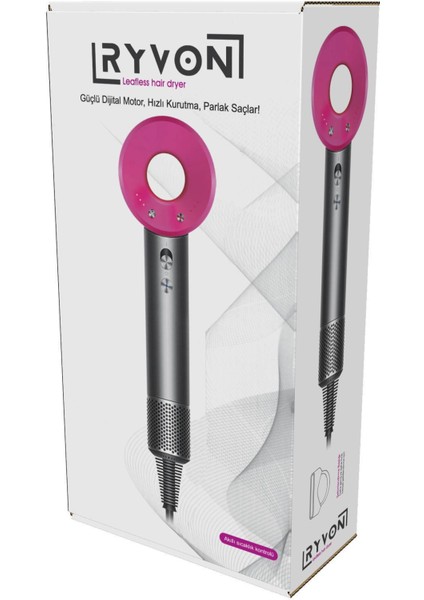 Pembe Güçlü Saç Kurutma Makinesi, Tek Başlık, Hızlı ve Etkili Kurutma