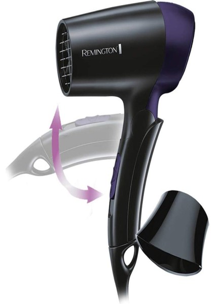 Taşınabilir 1400 W Saç Kurutma Makinesi, Hafif ve Şık Tasarım, Siyah Renk