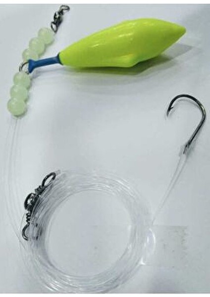 Çipura Takımı Fosforlu Gezer 5 Parça Canlı Renkli Balık Avı Seti modelleri