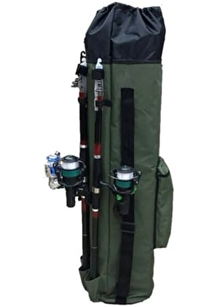 Balıkçı Sırt ve Kamış Olta Çantası 95 cm Uzunlukta 5 Parça Taşıma Kapasitesi