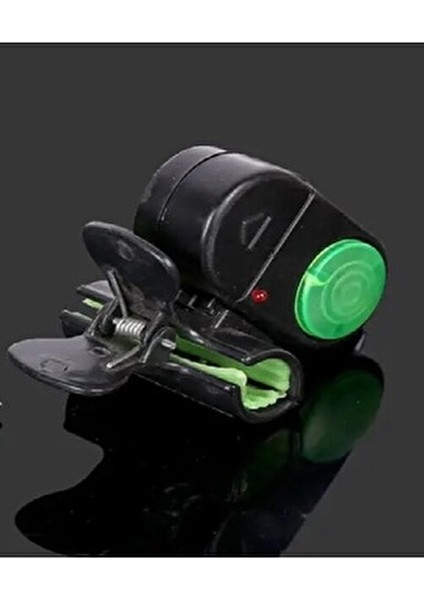 Bite LED Işıklı Sesli Klipsli Olta Alarmı Farklı Olta ve Kamışlar İçin Uygun
