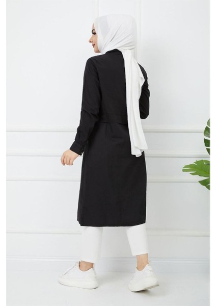 Baskı Detaylı Tunik Siyah indirimleri