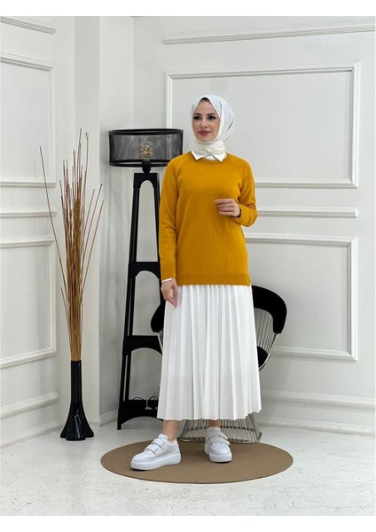 Triko Kazak Hardal modelleri