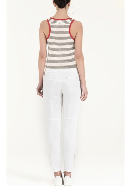 Beyaz Kargo Cepli Pantolon 40485 fırsatları