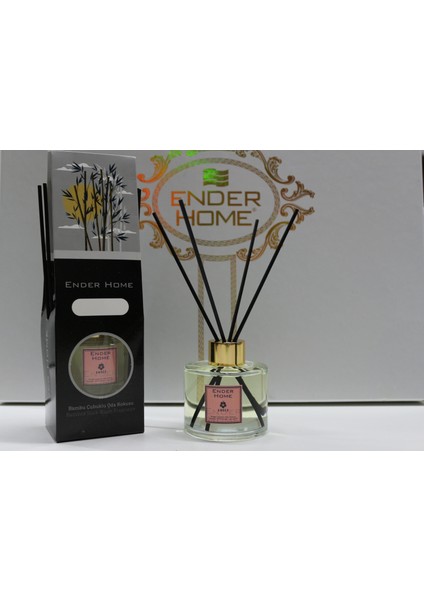 Amber Oda Kokusu Çubuklu Cam Şişe 120 ml
