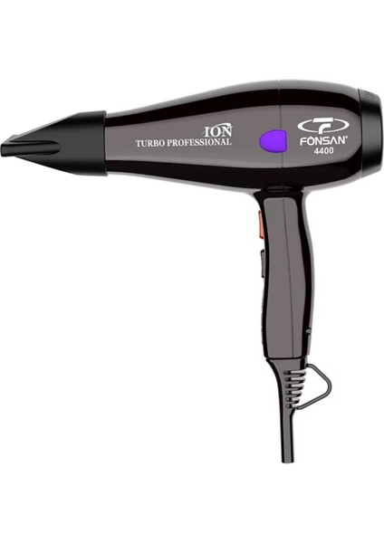 2600W Iyonlu Siyah Profesyonel Fön Makinesi, Güçlü ve Şık Tasarım modelleri
