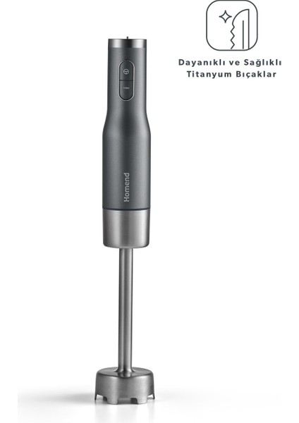 Çok Fonksiyonlu 4'ü 1 Arada Standlı Güçlü Çubuk Blender Seti, Siyah Renk fiyatları