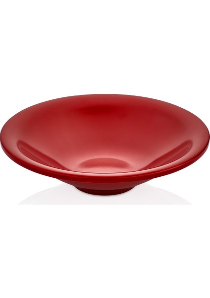 2517.R - Humus 2'li Kırmızı Kase Seti 17 Cm, Thermoset Melamin