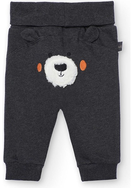 Erkek Bebek Hayvanlar Baskılı Takım