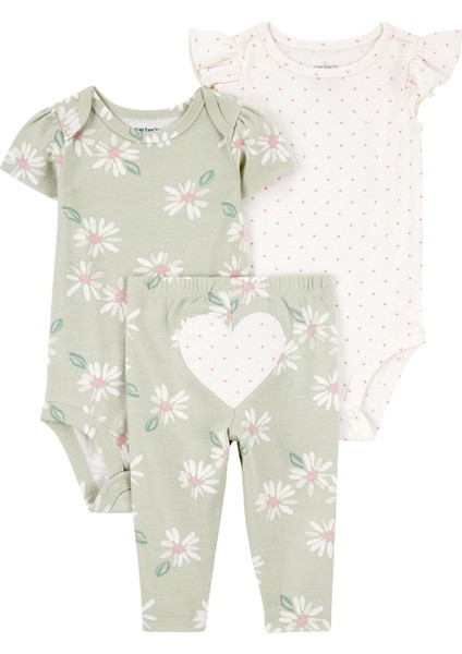 Kız Bebek Yeşil 3lü Set