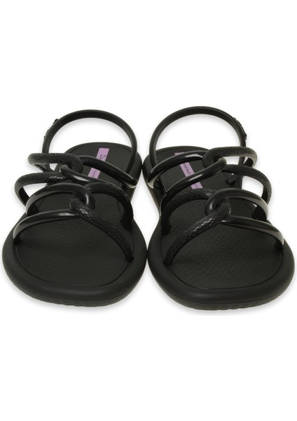 27135Z Meu Sol Siyah-Lila Kadın Sandalet modelleri