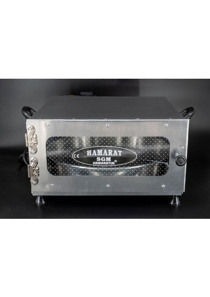 Büyük Boy Metalik Çok Fonksiyonlu Fırın 2000W, Lahmacun, Pide, Pizza, Et, Tavuk, Balık