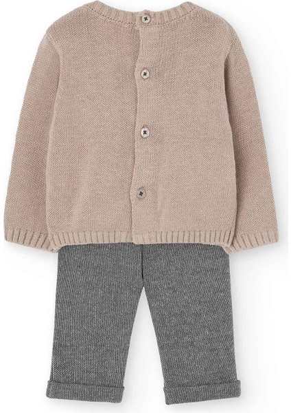 Erkek Bebek Ayı Desenli Takım fiyatları