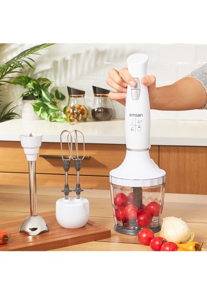 Beyaz Magic Power Midi 4'lü Blender Seti, Pratik ve Şık Mutfak Çözümü fiyatları