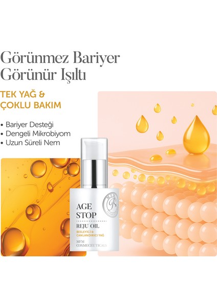 MFM Age Stop Reju Oil (Besleyici & Canlandırıcı Yağ) – 30 ml fırsatları