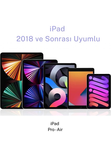 Apple iPad Uyumlu Avuç Içi Reddetmeli Dokunmatik Özel Yazı Çizim Kalemi