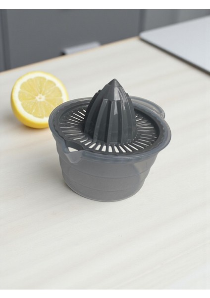 Narenciye Sıkacağı/ Limon, Portakal Sıkacağı 350 ml Hazneli Sert Plastik Gri modelleri