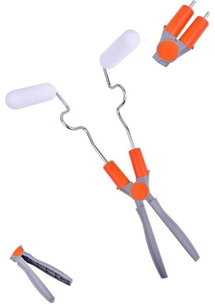 Buffer® Nano Süngerli Damlatmaz Mobilya ve Duvar Boyama Rulosu Hem Köşe Hem Düz Zemin