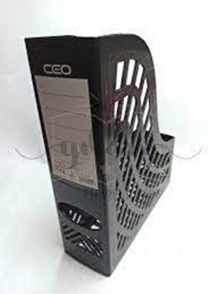 Kutu Klasör Siyah Renkli 30.5x24x6.5 cm Ofis ve Ev Kullanımı İçin Pratik Magazinlik