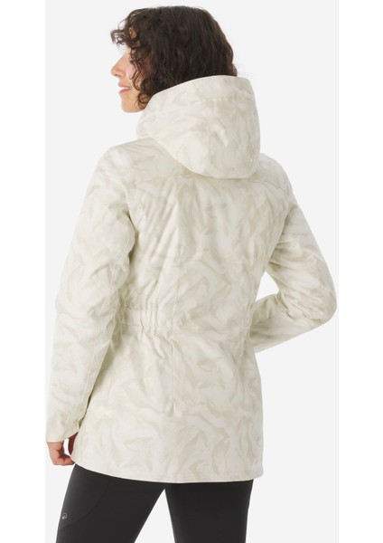 Quechua Kadın Outdoor Su Geçirmez Kar Montu/kışlık Mont - Bej - NH500 -10 °c fırsatları