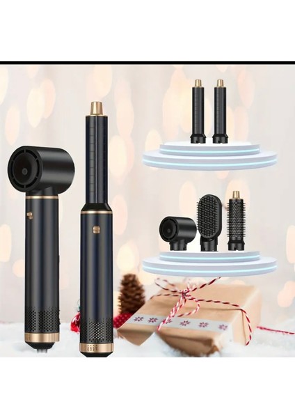 6 Parça Saç Şekillendirme Seti, Siyah, Kolay ve Pratik Kullanım fiyatları