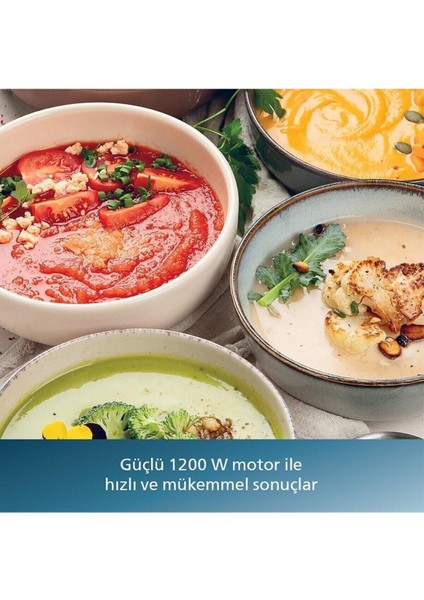 1200W Çok Amaçlı Mutfak Robotu, Doğrayıcı, Blender ve Karıştırıcı (Beyaz)