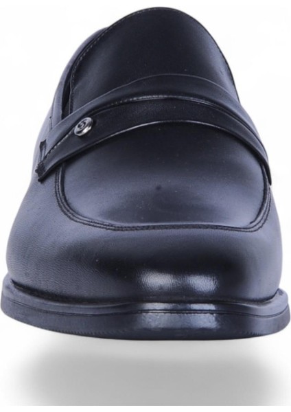 549 Siyah Antik Kauçuk %deri Erkek Klasik Ayakkabı modelleri