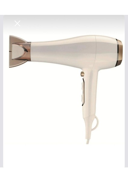 Beyaz Profesyonel Saç Kurutma Makinesi, Hızlı ve Güçlü, Kuaför Kalitesi