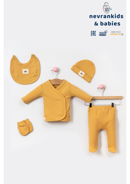 Güneş Etiketli 5 Parça Bebek Zıbın Takım modelleri