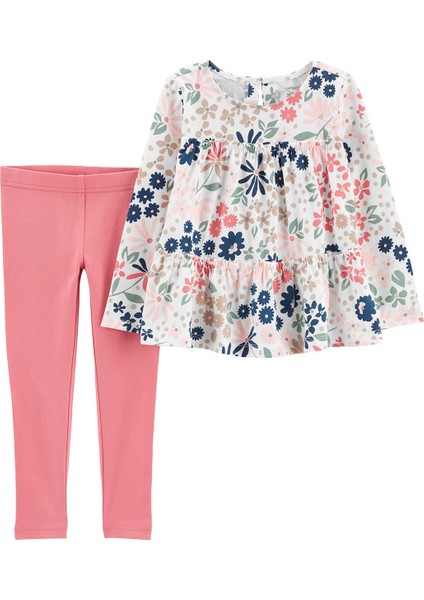 Küçük Kız Çocuk 2'li Alt Üst Set