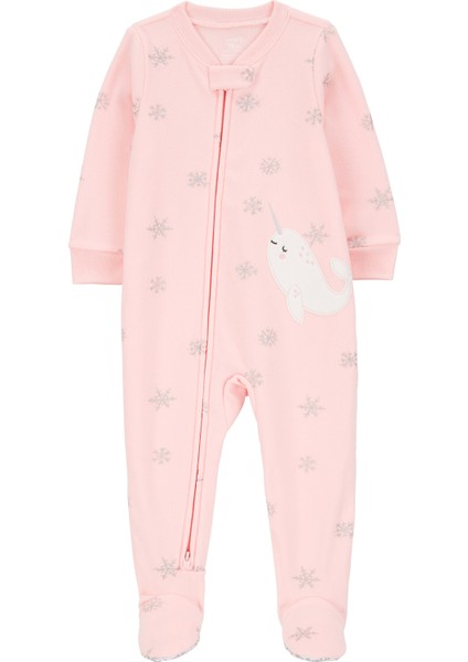 Küçük Kız Çocuk Polar Uyku Tulumu