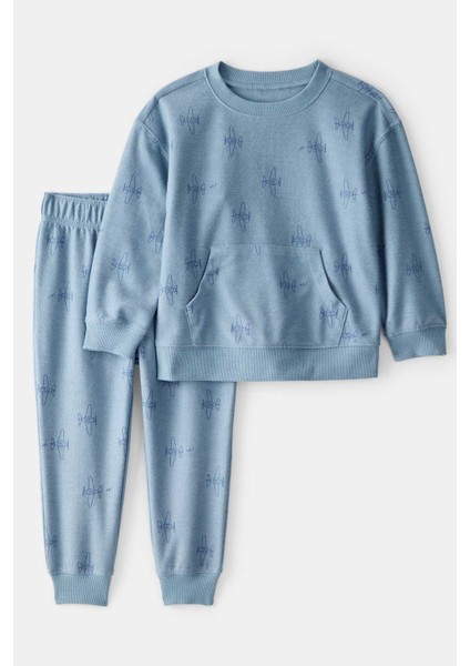 Erkek Çocuk Desenli 2li Set