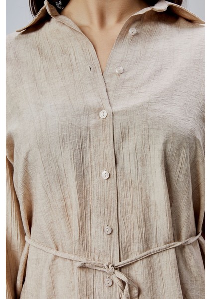 Vizon Regular Batik Gömlek Pantolon Takım