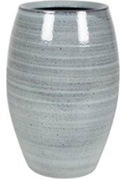 Cresta Buz Mavisi Seramik Saksı Uzun 20 x 30 cm modelleri