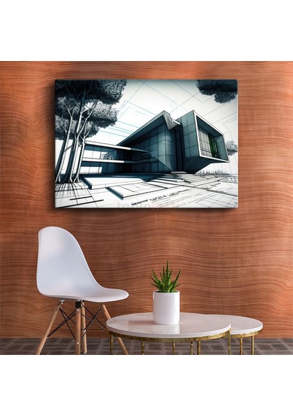 Motor Teknisyeni - Piston ve Biyel Kolu Sistemi Kanvas Tablo