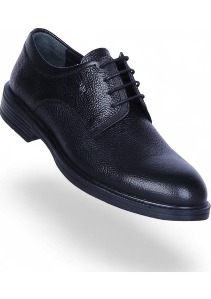 320 Siyah Zigana Kauçuk %deri Erkek Klasik Ayakkabı