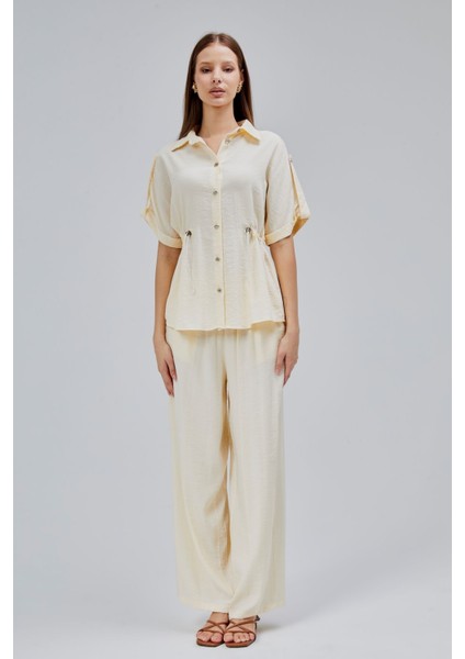 Taş Rahat Kesim Gömlek Pantolon Takım
