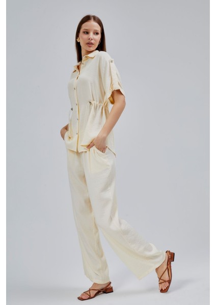 Taş Rahat Kesim Gömlek Pantolon Takım