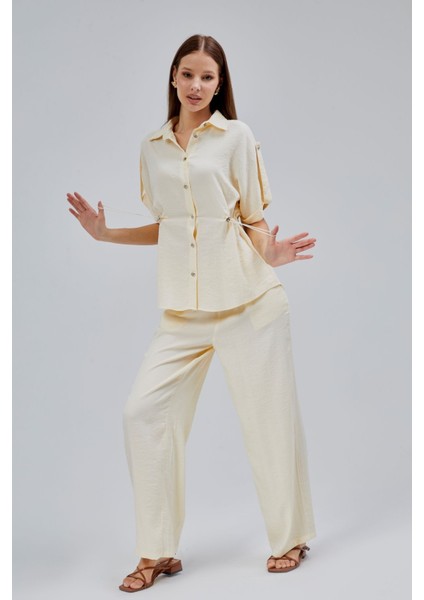 Taş Rahat Kesim Gömlek Pantolon Takım