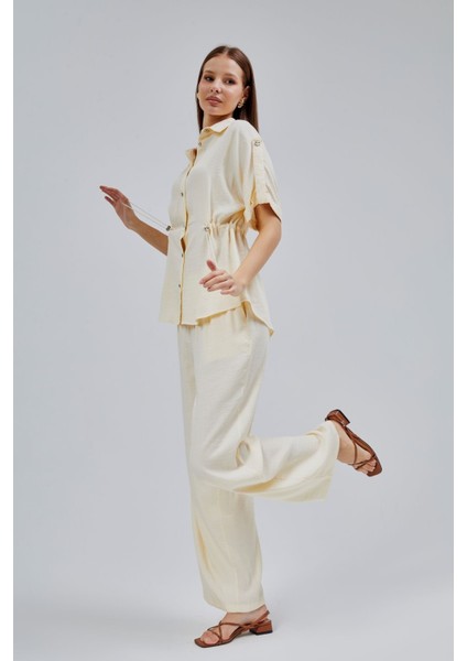 Taş Rahat Kesim Gömlek Pantolon Takım