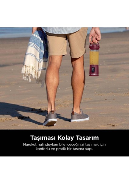 Kırmızı Taşınabilir Mini Blender – Her An Her Yerde Kullanım Için modelleri