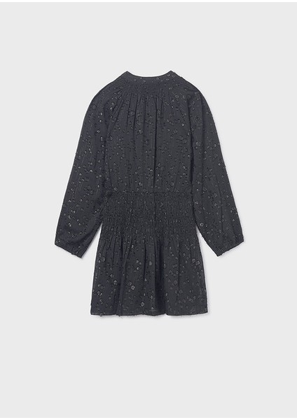 7909-56 Kız Çocuk Siyah Şifon Elbise fiyatları