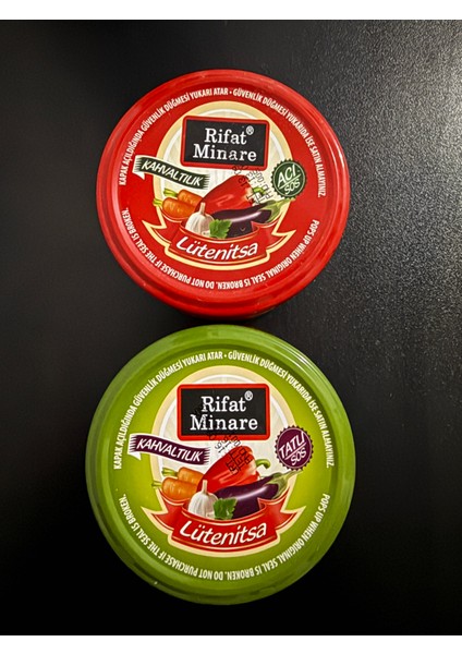 Kahvaltılık Lütenitsa Sos 1 Acı 1 Tatlı 2 Li Set modelleri