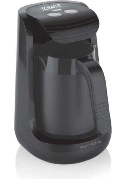 Zarif Siyah Kahve Kupası, Şık Tasarım, Keyifli Anlar Için Ideal Hediye