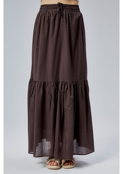 Acı Kahve Regular Pamuklu Vual Etek