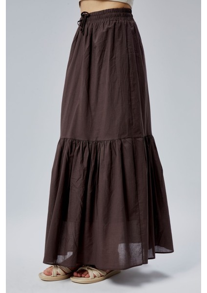 Acı Kahve Regular Pamuklu Vual Etek