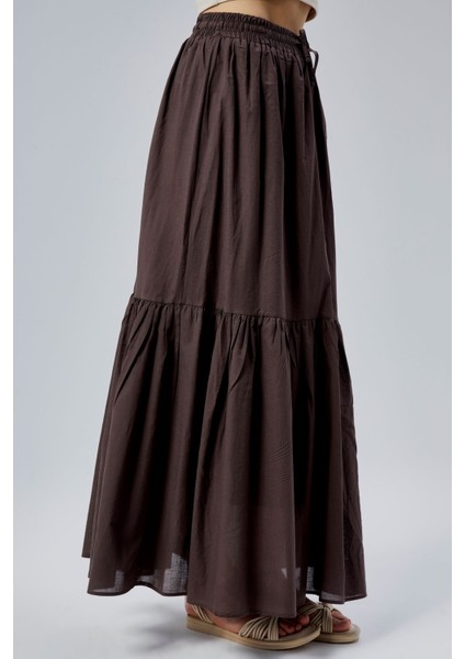 Acı Kahve Regular Pamuklu Vual Etek