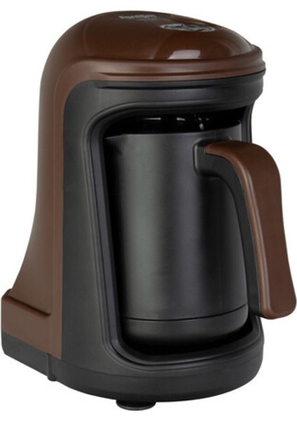 Şık Kahverengi Kahve Saati Ks 1000, Zarif Tasarım ve Kaliteli Işçilik